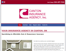 Tablet Screenshot of cantonins.com